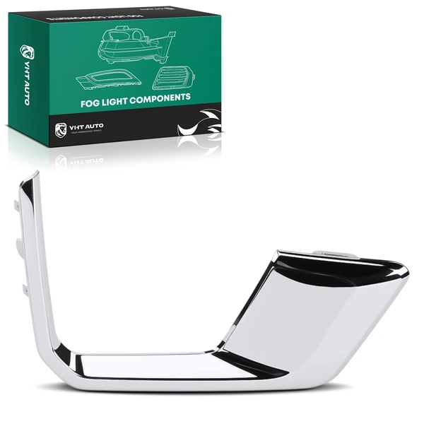 Front Passenger Fog Light Lamp Bezel Trim for 2021-2024 GMC Yukon XL