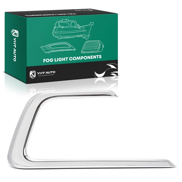 Front Driver Chrome Fog Light Trim for Ford Transit Connect 2019-2023