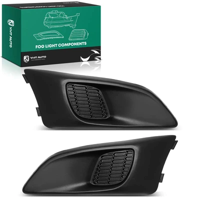 2 Pcs Front Fog Light Cover