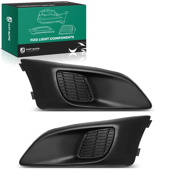 2 Pcs Front Fog Light Cover for Chevrolet Sonic 2012-2016 Sedan