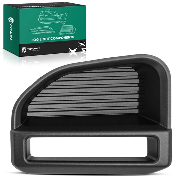 Front Driver Fog Light Bezel for Ford F-250 Super Duty F-350 Super Duty 2020-2022