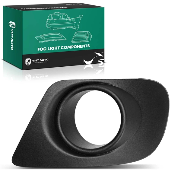 Front Passenger Fog Light Trim Lamp Bezel for 2011-2019 Dodge Journey