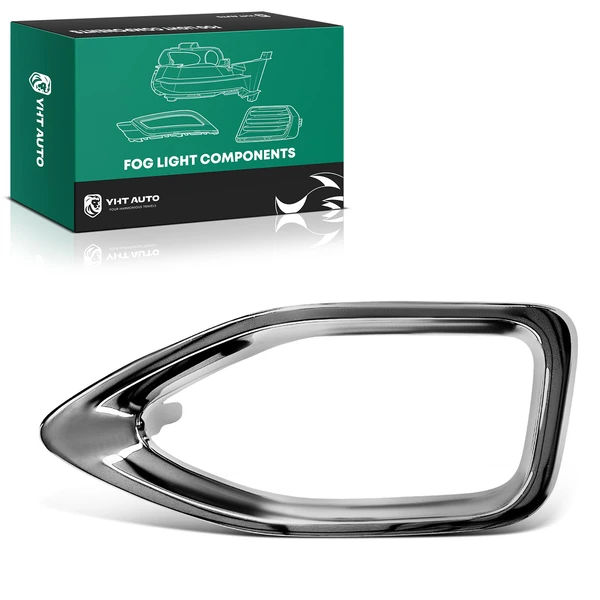 Front Driver Chrome Fog Light Trim for Lexus NX200t 2015-2017 NX300h