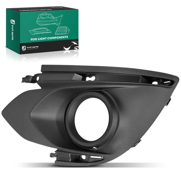 Front Driver Fog Lamp Light Bezel for Mitsubishi Mirage 2017-2020 Hatchback