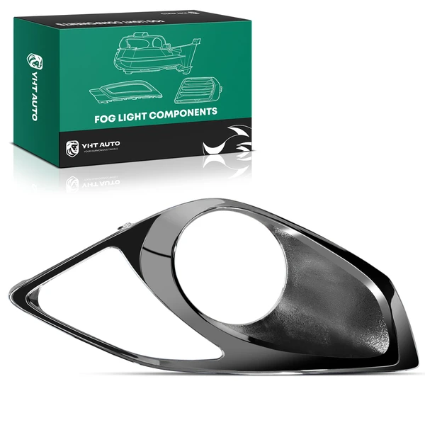 Front Driver Black Fog Light Bezel for 2013-2015 Toyota Avalon