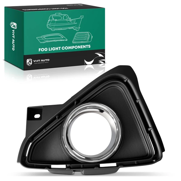 Front Driver Fog Light Trim for Toyota RAV4 2016-2018 with Fog Lamps