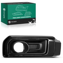Front Driver Smoked Chrome Fog Light Bezel
