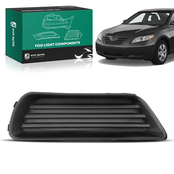 Front Passenger Fog Light Cover for Toyota Camry 2007-2009