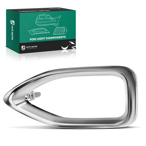 Front Passenger Chrome Fog Light Trim for Lexus NX200t 15-17 NX300h