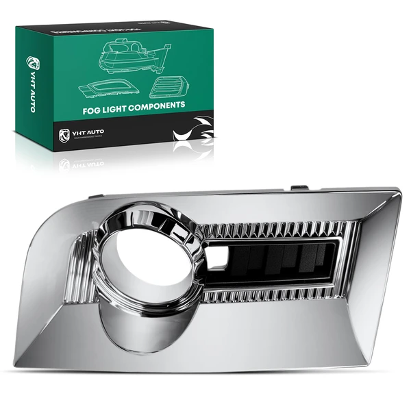 Front Passenger Chrome Fog Light Trim Bezel for GMC Terrain 10-15