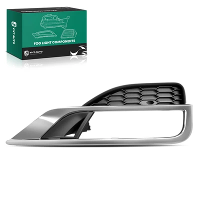 Front Passenger Black Fog Light Bezel