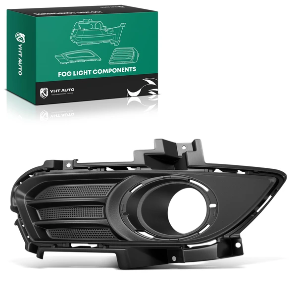 Front Passenger Fog Light Bezel Lamp Trim for Ford Fusion 2013-2016