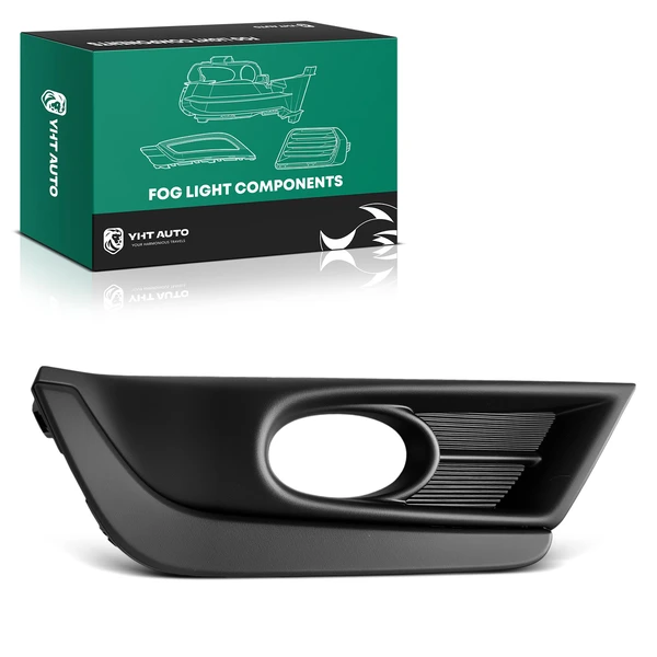 Front Passenger Fog Light Trim Lamp Bezel for Honda CR-V 2017-2019