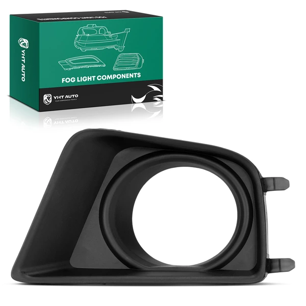 Front Passenger Fog Lamp Light Bezel with Fog Light Hole for 2012-2015 Toyota Tacoma