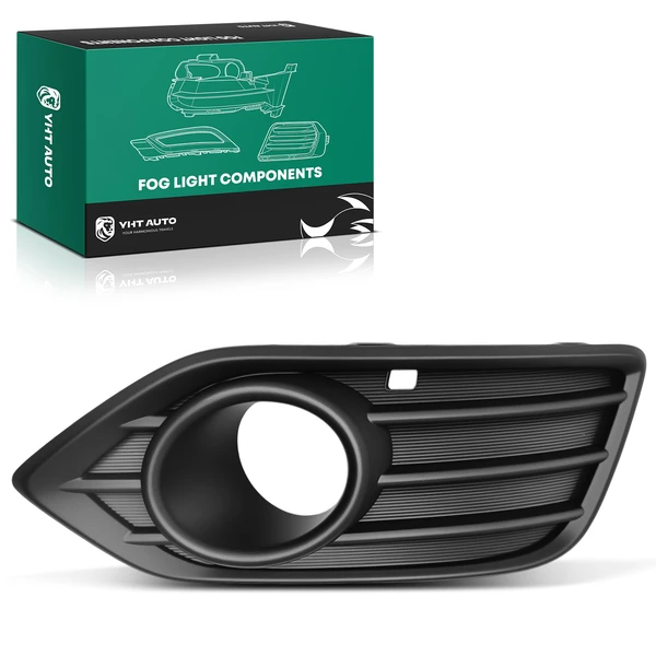 Front Passenger Fog Light Bezel for Honda HR-V EX EX-L 2019-2022 Sport Utility