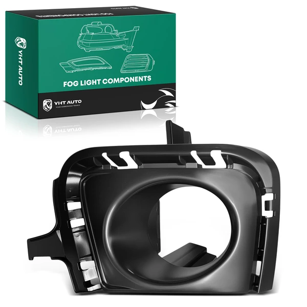 Front Passenger Fog Light Bezel for Toyota Prius C 2012-2014 with Fog Lamps