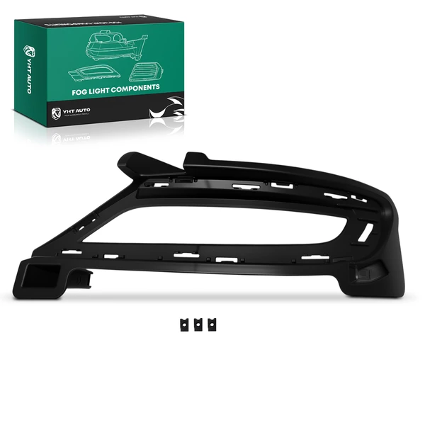 Front Passenger Fog Light Bezel Driving Lamp for 2015-2023 Chrysler 300