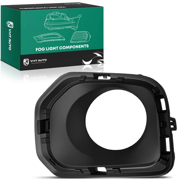 Front Passenger Plastic Fog Light Bezel for 2016-2023 Toyota Tacoma