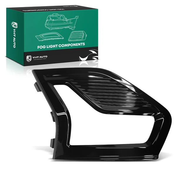 Front Passenger Fog Light Trim for Ford Fusion 2019-2020 Sedan with Fog Lamps