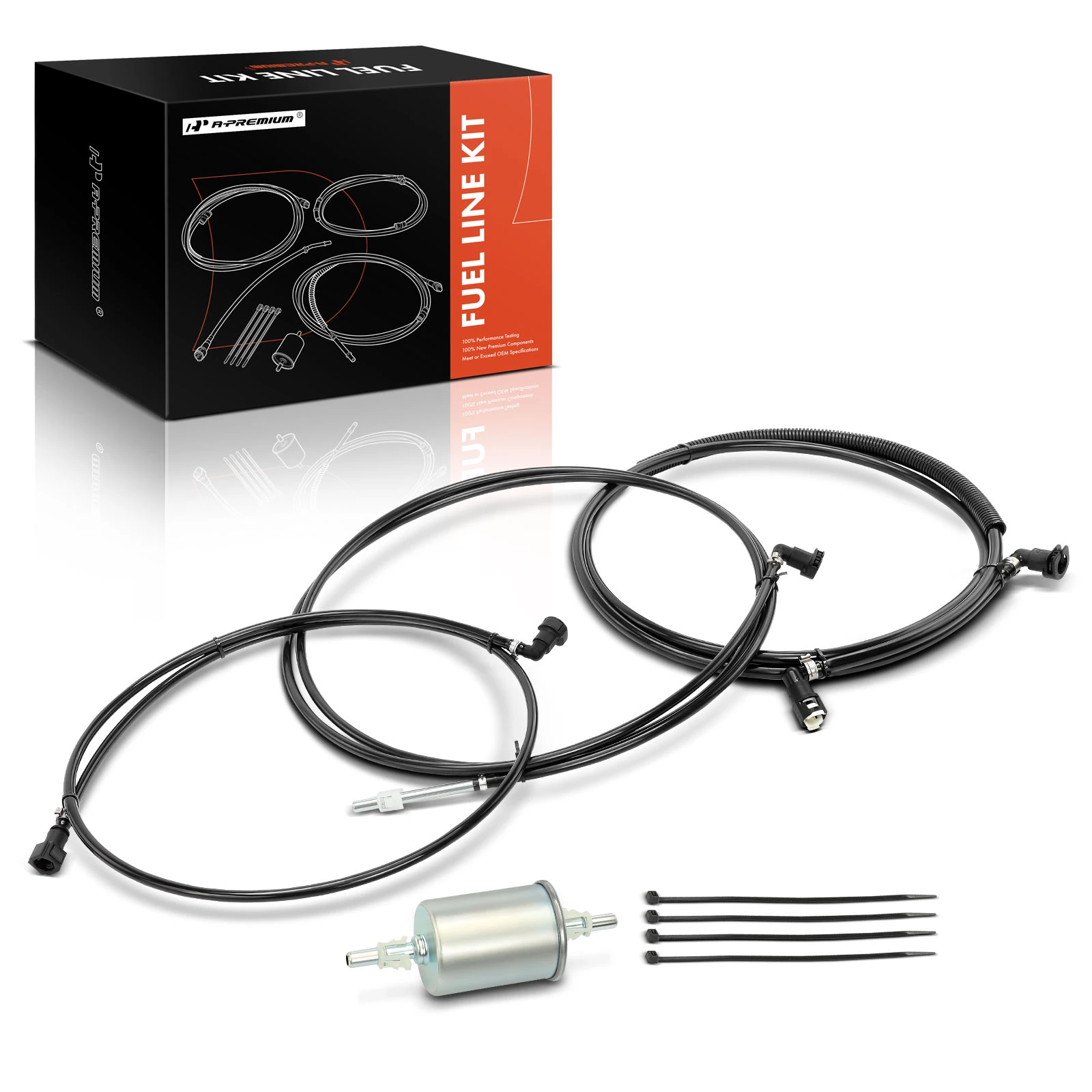 The A-premium Fuel line Kit for Chevrolet Blazer GMC Jimmy 1997-2005 V6 4.3L Image 