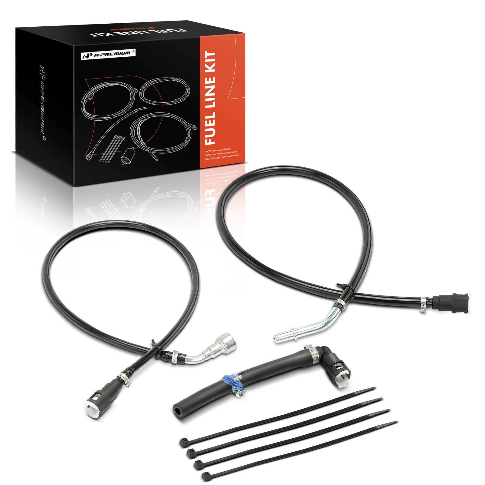 The A-premium Fuel line Kit for Jeep Grand Cherokee 1999-2004 L6 4.0L V8 4.7L Image 