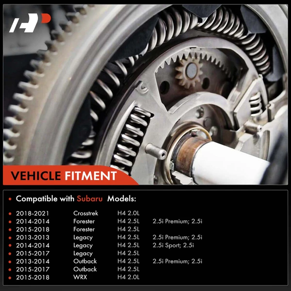 Clutch Flywheel 8 Holes 124 Teeth for Subaru Crosstrek Forester Legacy Outback WRX