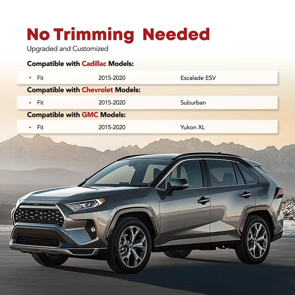 Rear Trunk Cargo Liner for 2015-2020 GMC Yukon XL