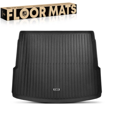 Black Rear Trunk Mat Carpet Cargo Liner
