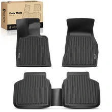 3 Pcs Front & Rear Floor Mats for 2024-2025 BMW 750e xDrive