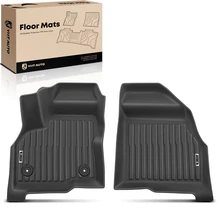 2 Pcs Front Black Floor Mats Liners for 2022-2024 Chevrolet Bolt EUV