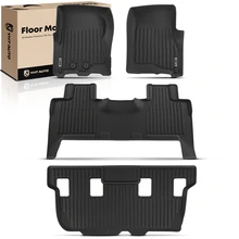 4 Pcs Front & Rear Floor Mat Liners for 2011-2017 Lincoln Navigator