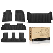 5 Pcs Front & Rear Trunk Floor Mats for 2022-2024 Rivian R1S