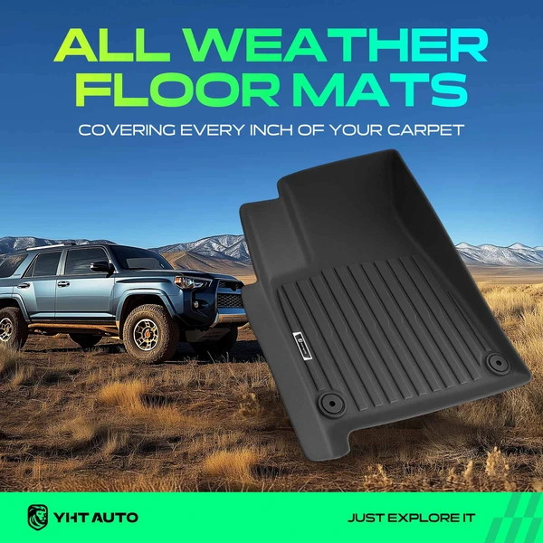 5 Pcs Front & Rear Trunk Floor Mats for 2022-2024 Rivian R1S