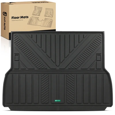 Rear Black Trunk Mat Injection