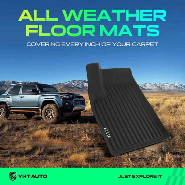 8 Pcs Front & Rear Trunk Floor Mats Liners for 2022-2024 Tesla X