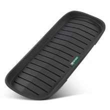 Front Storage Black TPE Floor Mat for 2025 Tesla Y
