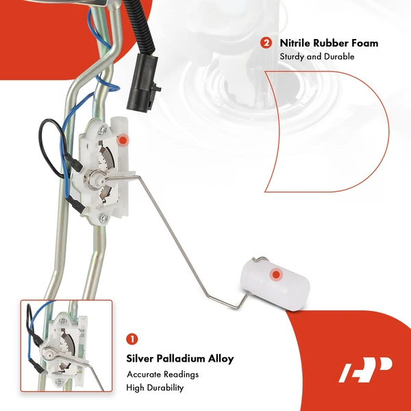 Rear Diesel Fuel Tank Sending Unit with Float for Ford F-250 1994-1996 F-350