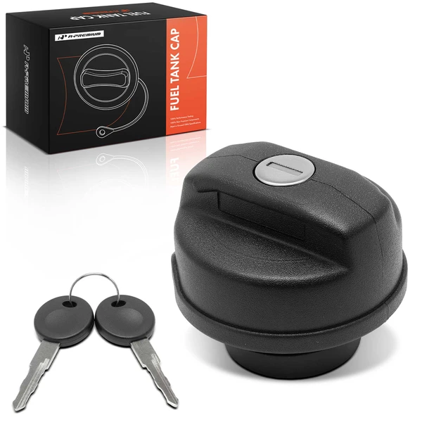 Fuel Tank Filler Cap with 2 Keys for 1990-1993 1995-1997 Volkswagen Passat