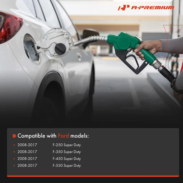 Fuel Tank Filler Cap for Ford F-250 F-350 F-450 F-550 Super Duty 08-17 DIESEL