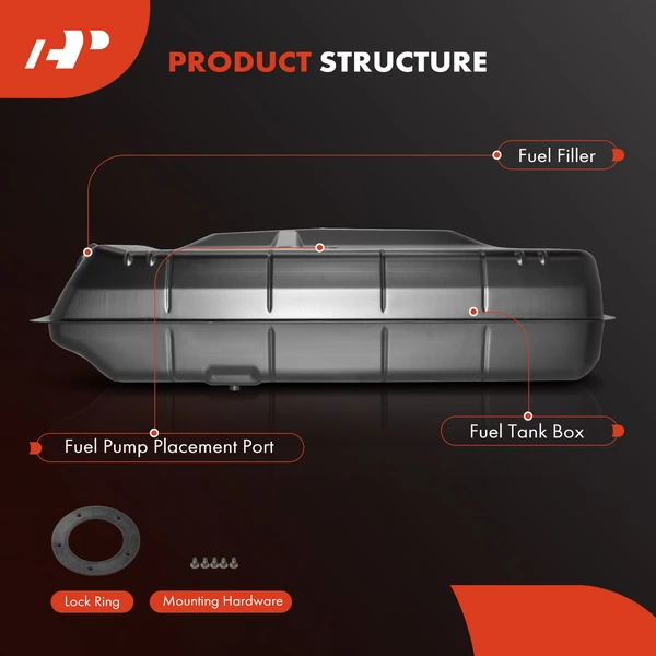 13 Gallons Fuel Tank for Volkswagen Campmobile Transporter 1968-1972