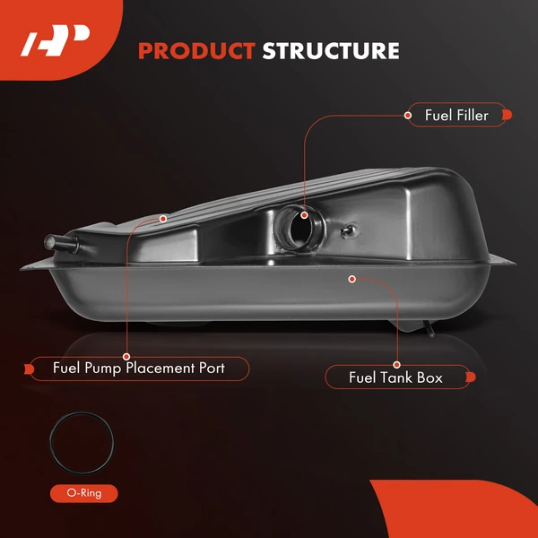 10 Gallons Fuel Tank for Volkswagen Super Beetle 1975-1979