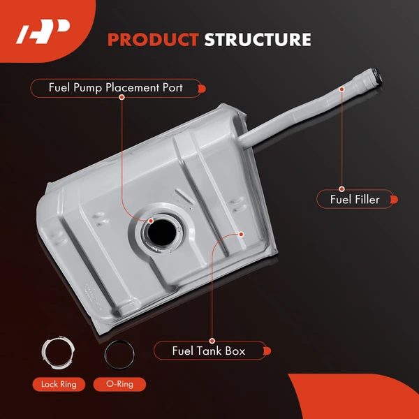 15 Gallons Fuel Tank for Chevrolet Camaro Pontiac Firebird 1998 V6 3.8L V8 5.7L