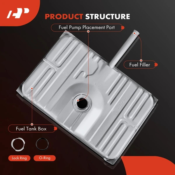 22 Gallons Fuel Tank for Chevy Malibu Chevelle Olds Cutlass Pontiac LeMans 1973