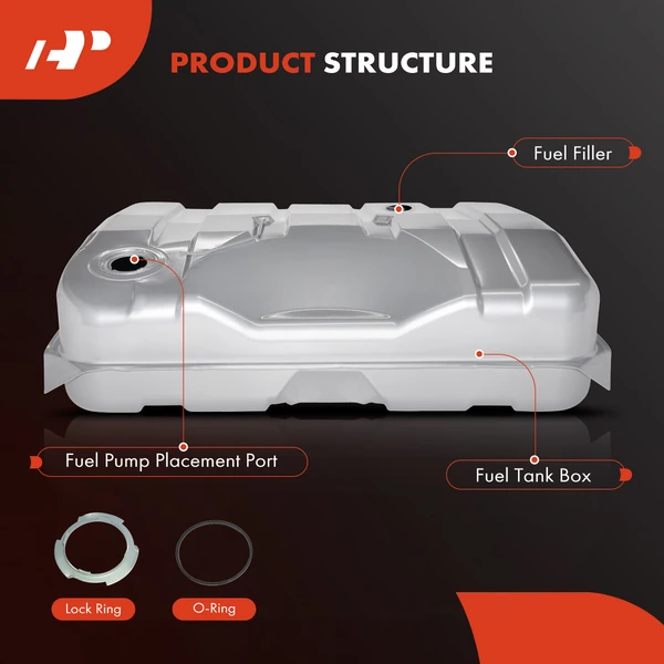 22 Gallons Fuel Tank for AMC AMX 78 Concord 78-83 Eagle 80-88 Hornet 76-77