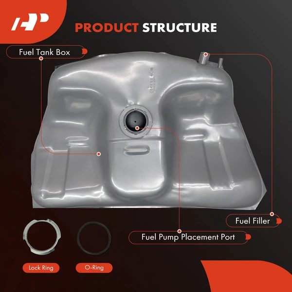 18 Gallons Fuel Tank for Buick Riviera 1986-1993 Cadillac Seville Olds Toronado