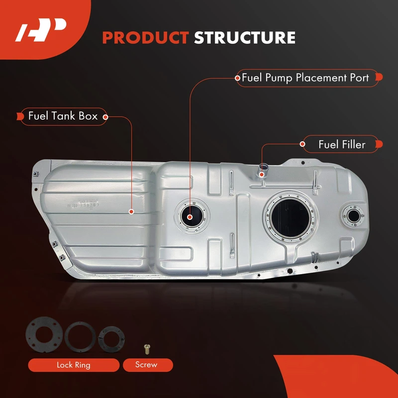 15.9 Gallons Fuel Tank for Kia Sportage 2001-2002 L4 2.0L with O-Ring
