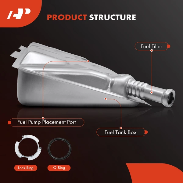 20 Gallons Fuel Tank for Chevy C10 C20 K10 K20 Pickup GMC C15 C1500 Pickup 70-72