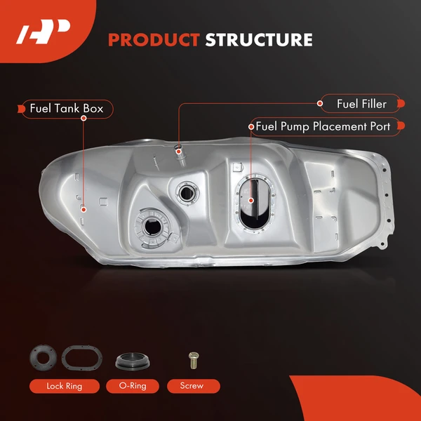 16 Gallons Fuel Tank for Toyota Tacoma 2002-2004 L4 2.4L L4 2.7L V6 3.4L