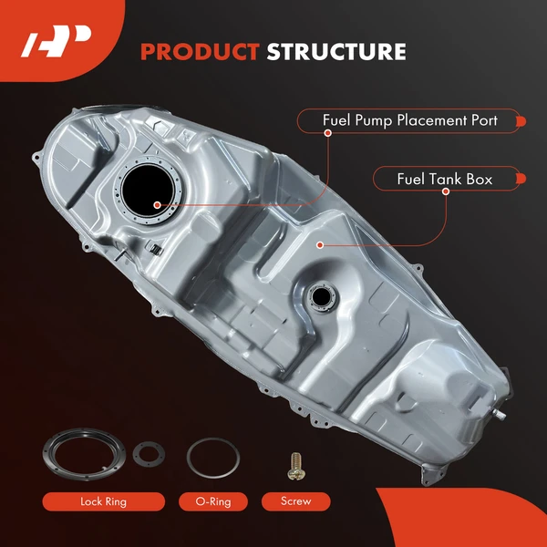 15.9 Gallons Fuel Tank for Toyota RAV4 2013-2018 L4 2.5L Gas