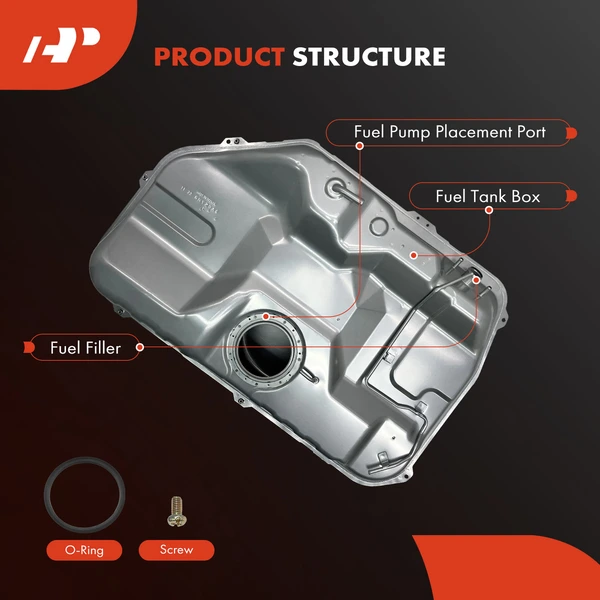 14.5 Gallons Fuel Tank for Hyundai Elantra 2003-2006 L4 2.0L